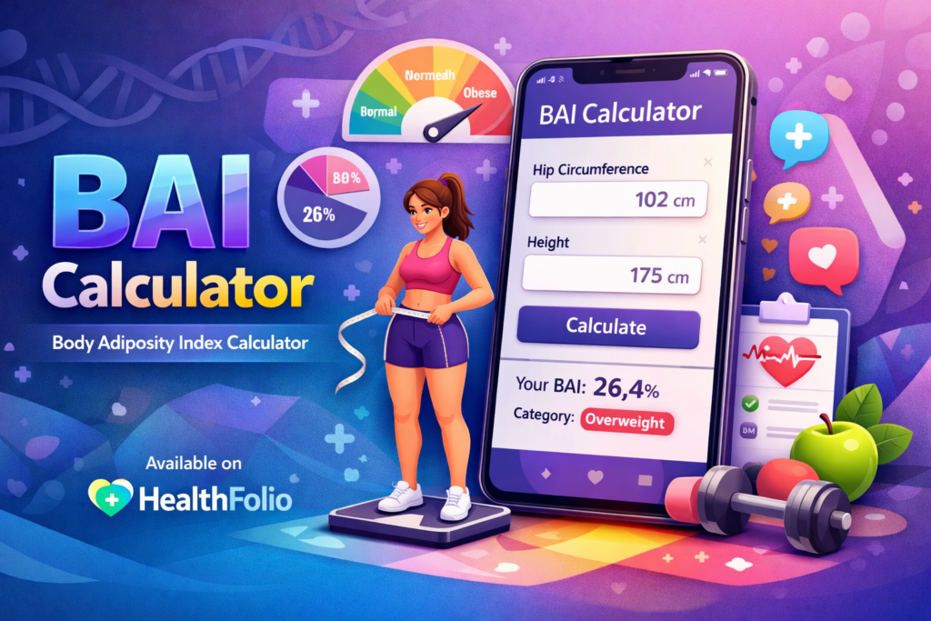 Body Adiposity Index Calculator